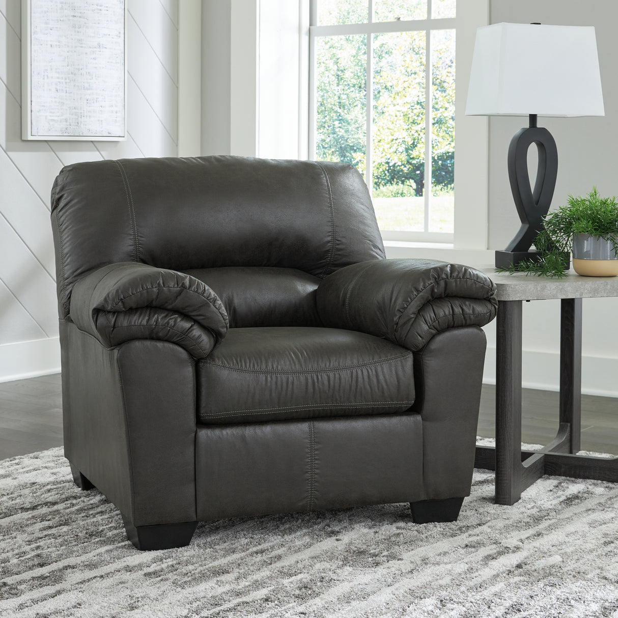 Nashville Furniture Outlets - Ashley Furniture - Bladen Living Room - Chair / Slate - 1202120