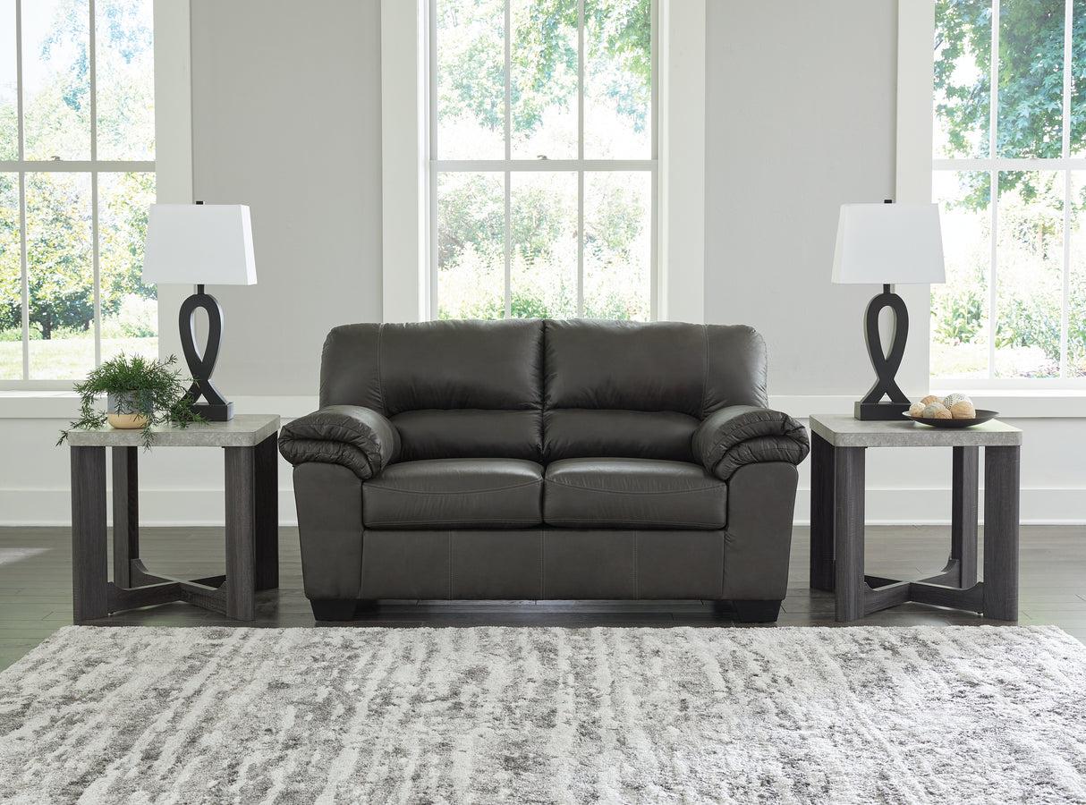 Nashville Furniture Outlets - Ashley Furniture - Bladen Living Room - Loveseat / Slate - 1202135