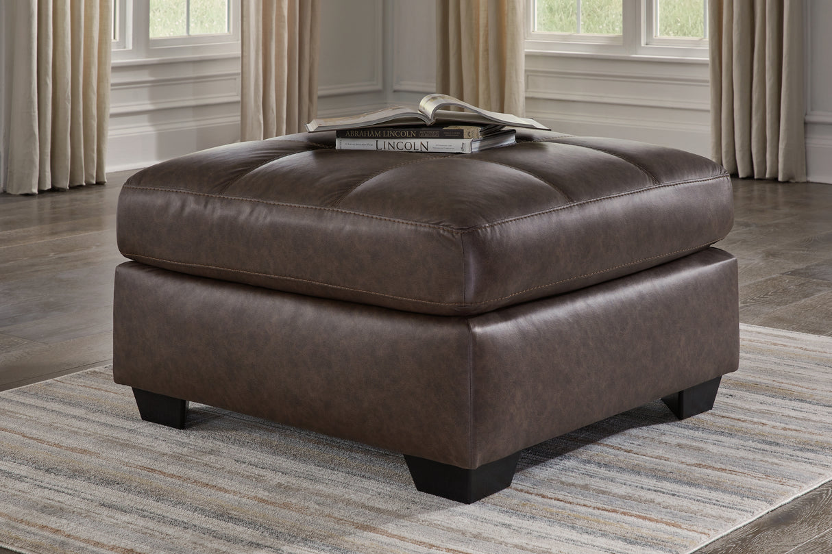 Nashville Furniture Outlets - Ashley Furniture - Barlin Mills Living Room - Oversized Accent Ottoman / Umber - 1700308