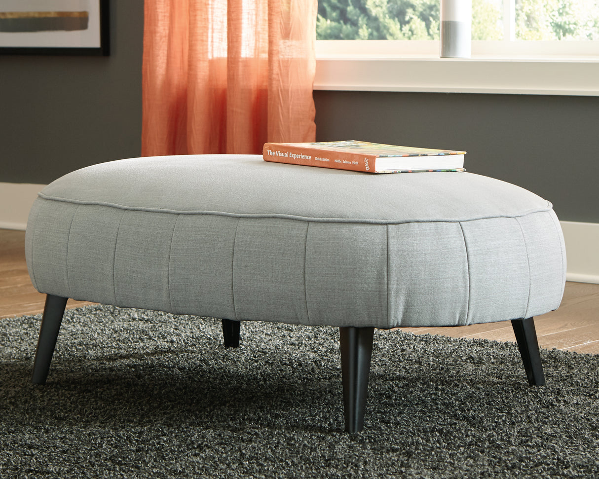Nashville Furniture Outlets - Ashley Furniture - Hollyann Living Room - Oversized Accent Ottoman / Gray - 2440208