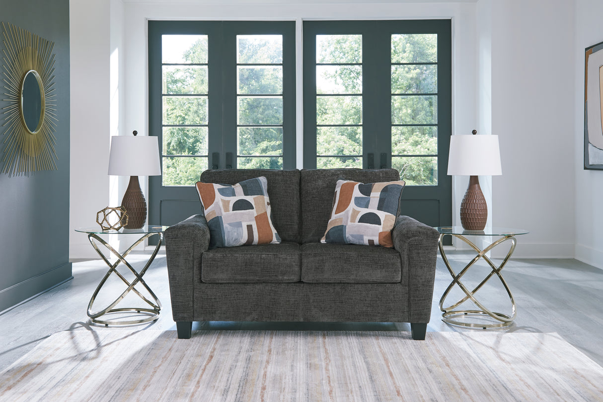 Nashville Furniture Outlets - Ashley Furniture - Erinslane Living Room - Loveseat / Dusk - 2520635