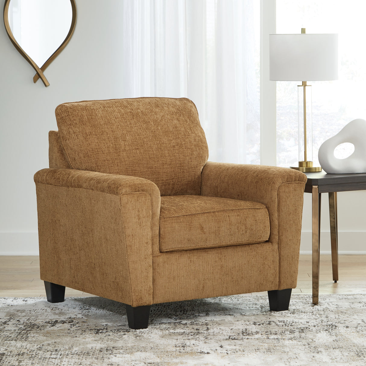 Nashville Furniture Outlets - Ashley Furniture - Erinslane Living Room - Chair / Honey - 2520720