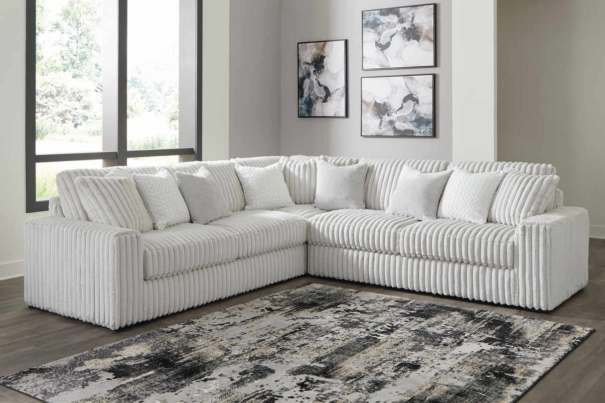 Nashville Furniture Outlets - Ashley Furniture - Stupendous Sectional - LAF 3-Piece Sectional / Alloy - 25903S1