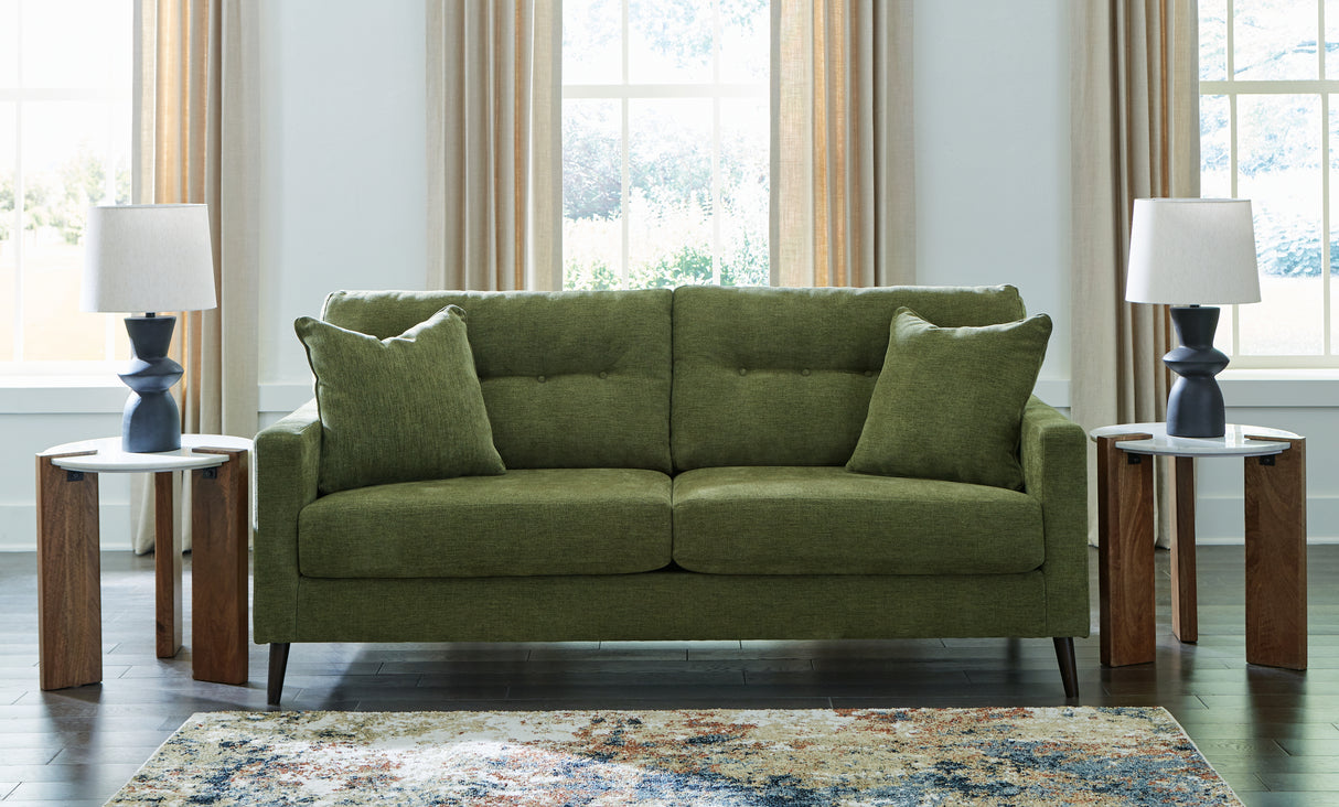 Nashville Furniture Outlets - Ashley Furniture - Bixler Living Room - Sofa / Olive - 2610738
