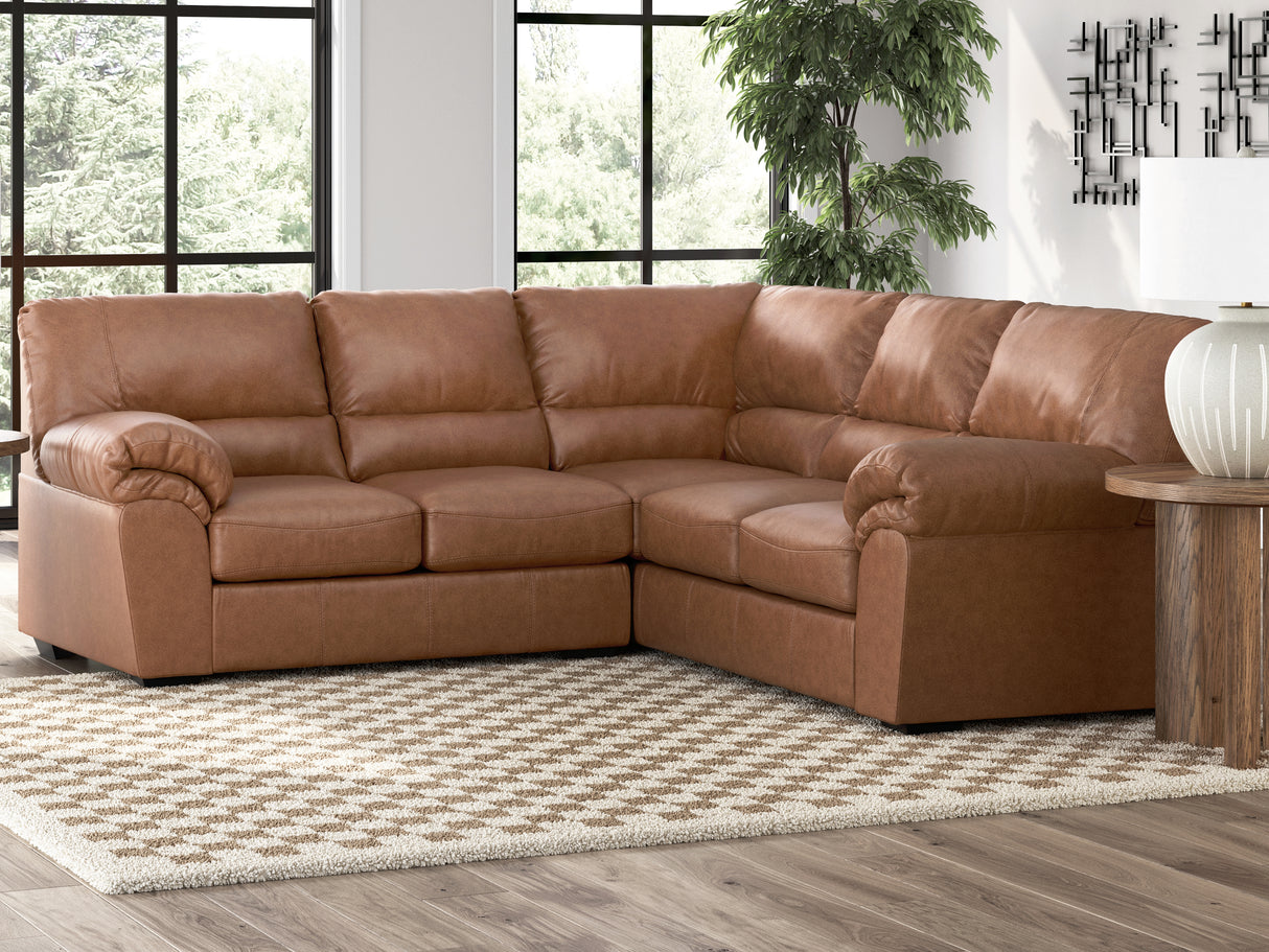 Nashville Furniture Outlets - Ashley Furniture - WillowBend Sectional - LAF 3-Piece Sectional / Umber - PC27705S4