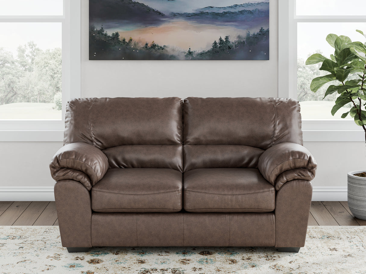 Nashville Furniture Outlets - Ashley Furniture - WillowBend Living Room - Loveseat / Umber - PC2770535