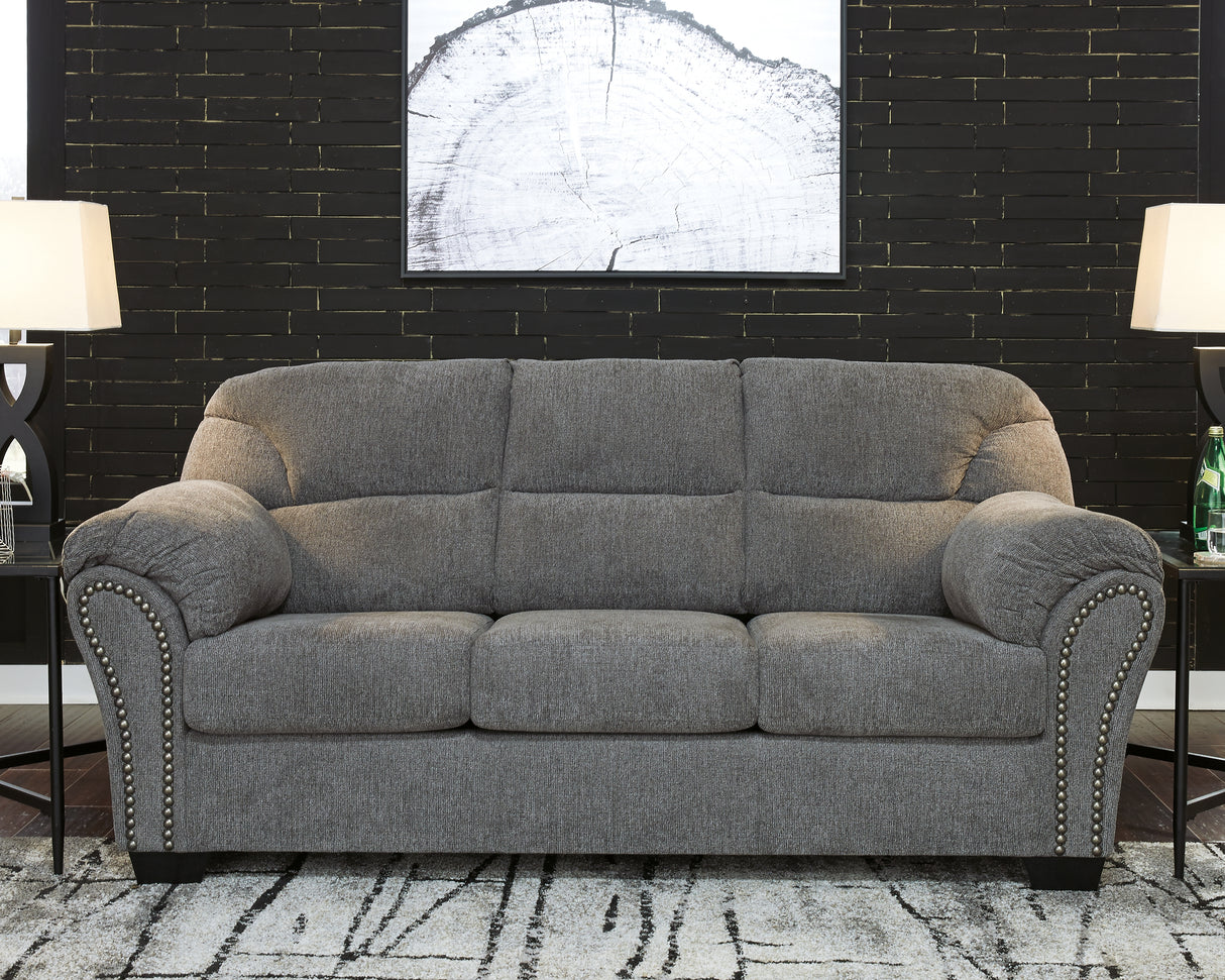 Nashville Furniture Outlets - Ashley Furniture - Allmaxx Living Room - Sofa / Pewter - 2810538