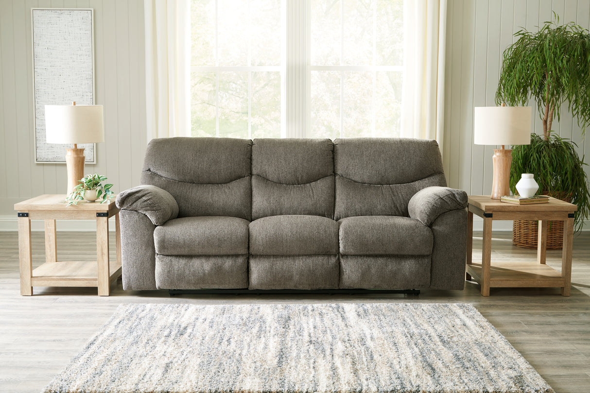 Nashville Furniture Outlets - Ashley Furniture - Alphons Living Room - Reclining Sofa / Putty - 2820188