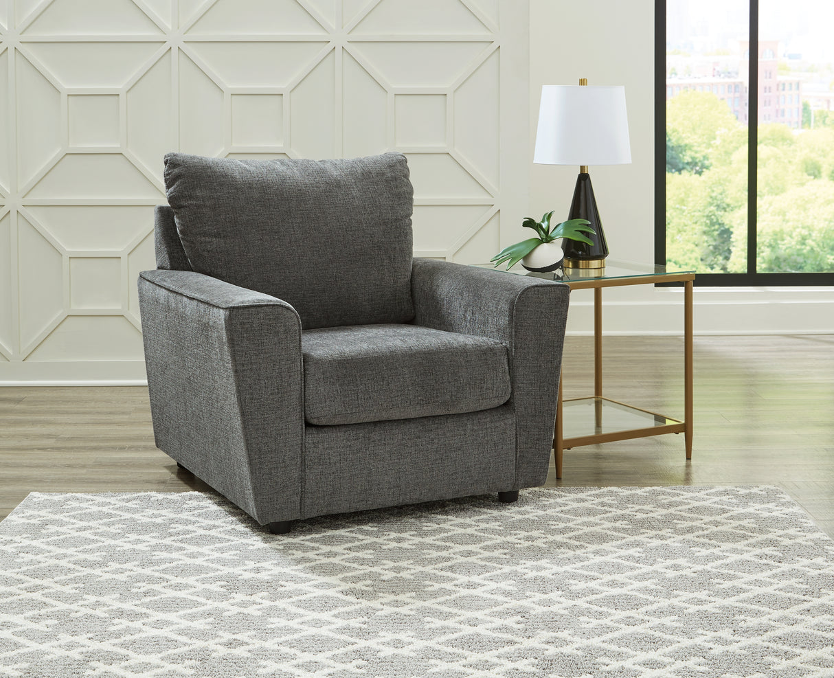 Nashville Furniture Outlets - Ashley Furniture - Stairatt Living Room - Chair / Gravel - 2850220