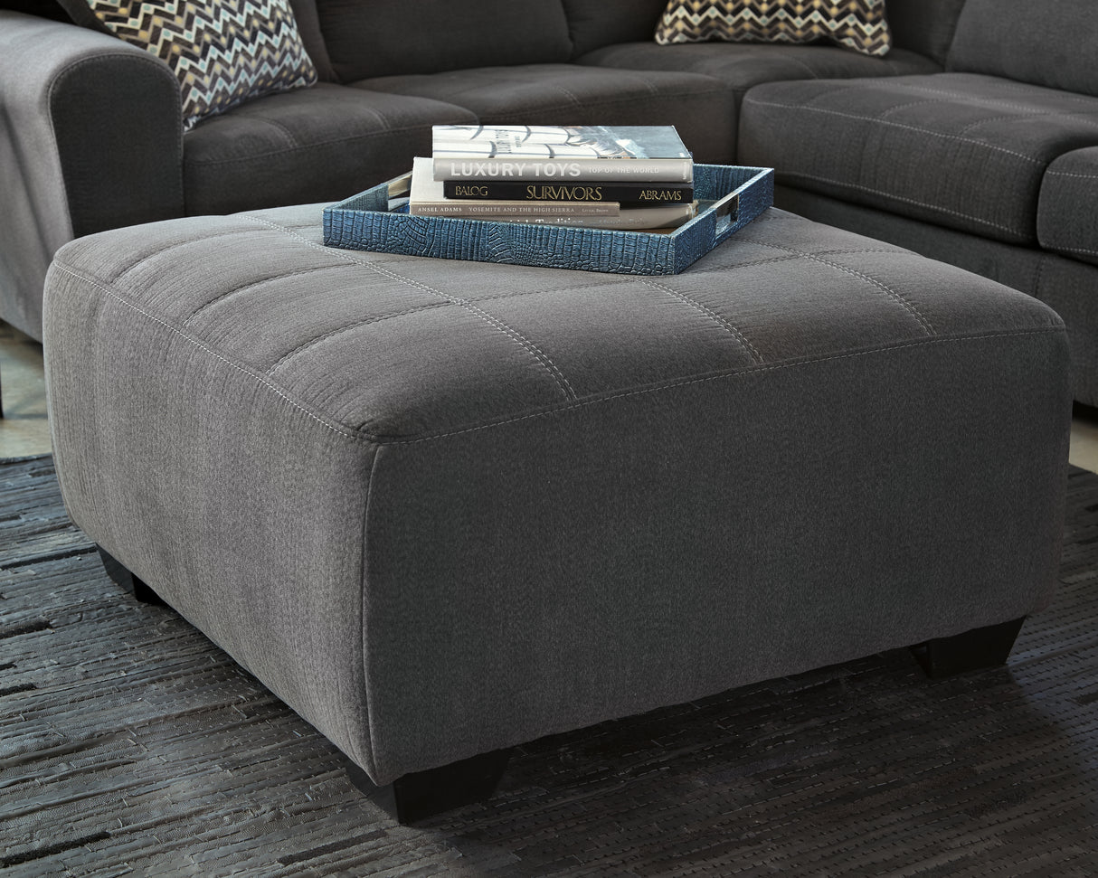 Nashville Furniture Outlets - Ashley Furniture - Ambee Living Room - Oversized Accent Ottoman / Slate - 2862008