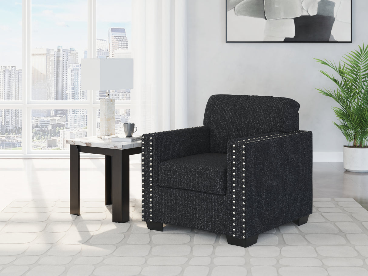 Nashville Furniture Outlets - Ashley Furniture - Jasmine Peaks Living Room - Chair / Coal - 2890420