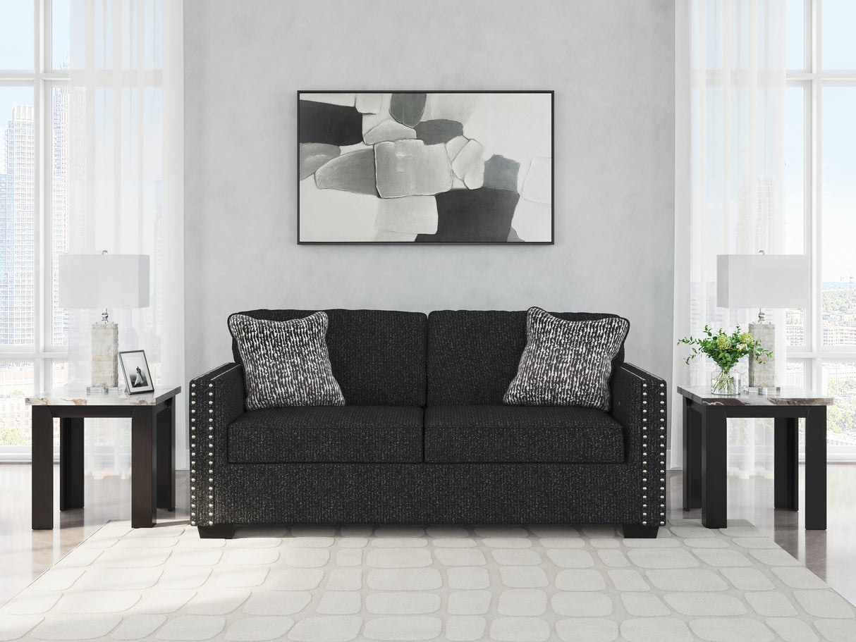 Nashville Furniture Outlets - Ashley Furniture - Jasmine Peaks Living Room - Ottoman / Coal - 2890414