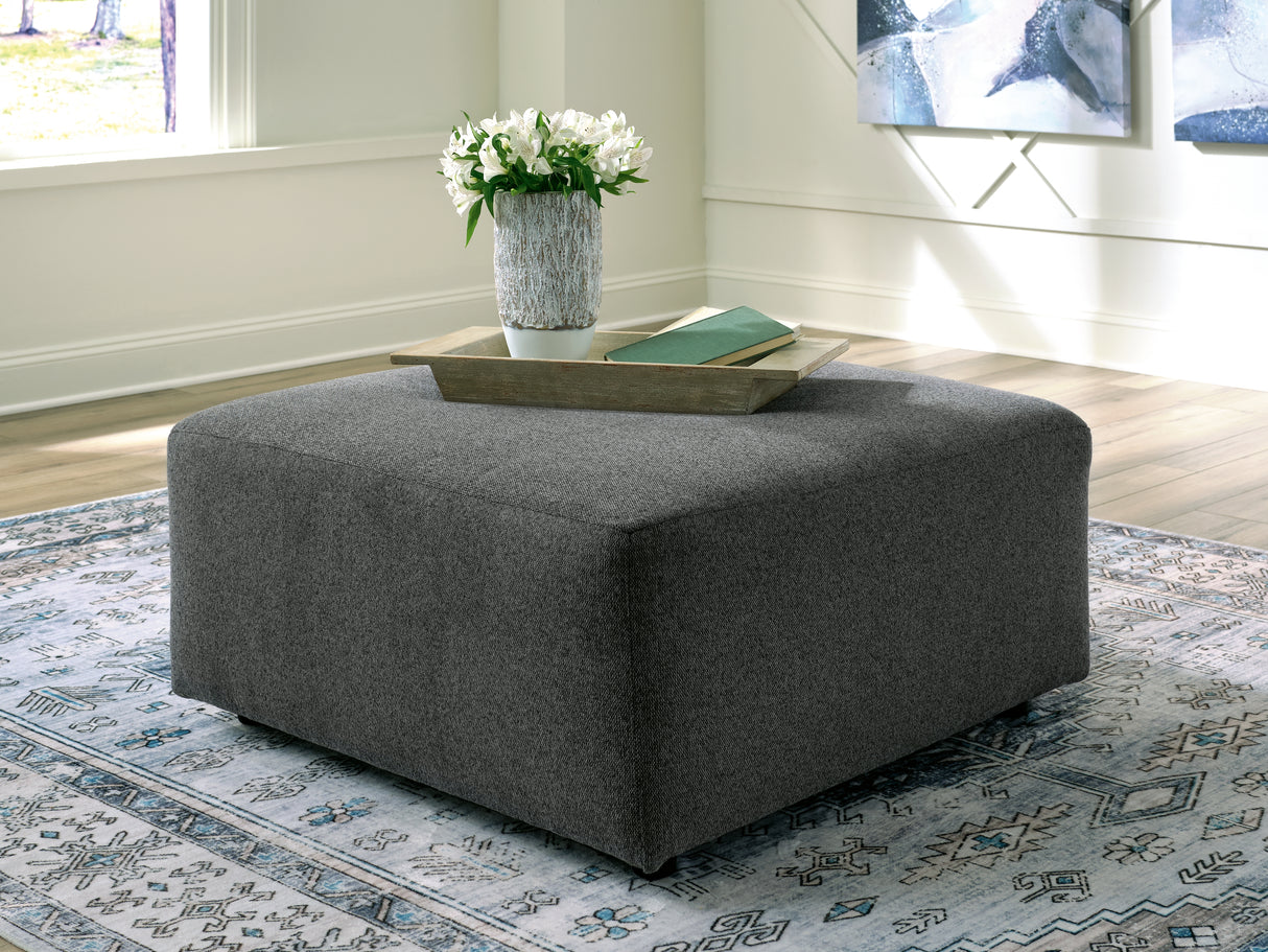 Nashville Furniture Outlets - Ashley Furniture - Edenfield Living Room - Oversized Accent Ottoman / Charcoal - 2900308