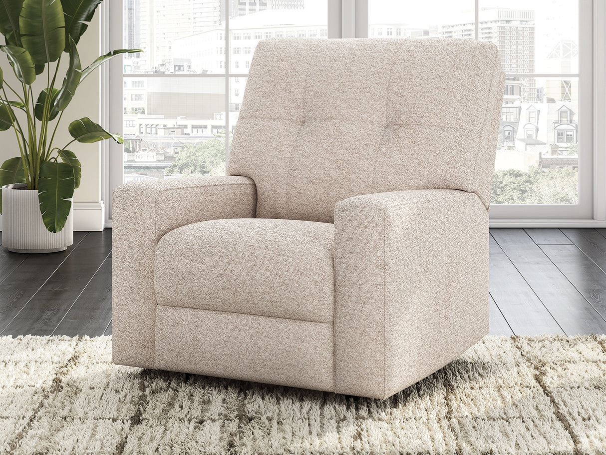 Nashville Furniture Outlets - Ashley Furniture - Larimer Living Room - Rocker Recliner / Stone - PC2920325
