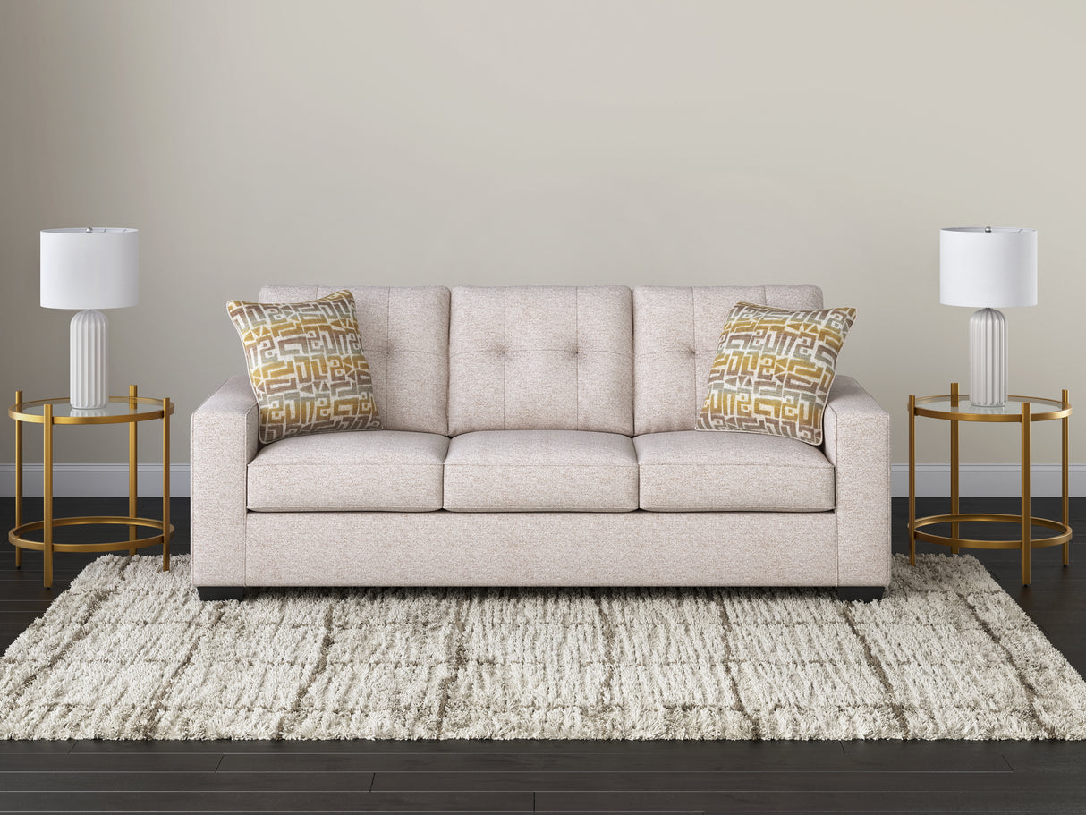 Nashville Furniture Outlets - Ashley Furniture - Larimer Living Room - Queen Sofa Sleeper / Stone - PC2920339