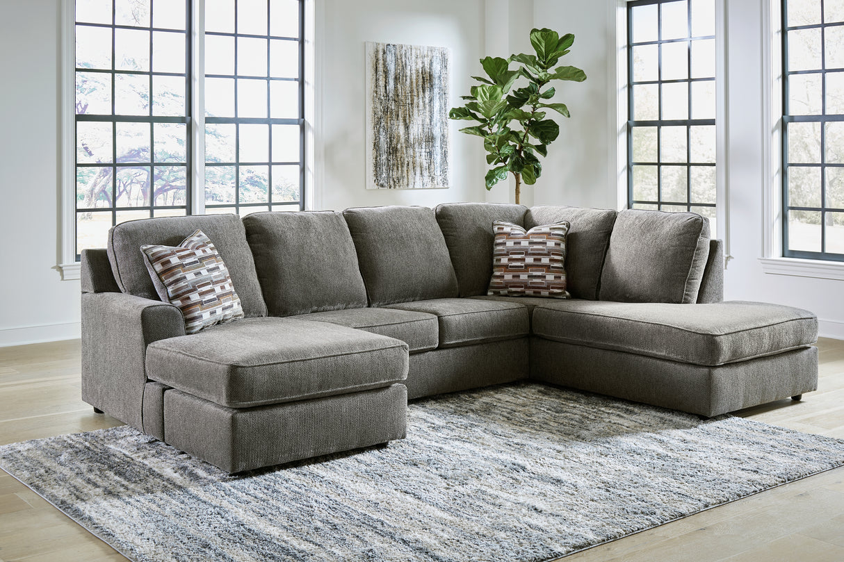 Nashville Furniture Outlets - Ashley Furniture - O'Phannon Sectional - LAF 2-Piece Sectional with Chaise / Putty - 29402S1