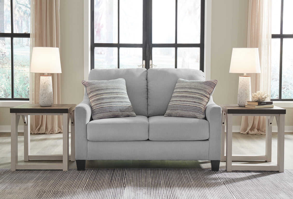 Nashville Furniture Outlets - Ashley Furniture - Adlai Living Room - Loveseat / Shadow - 3010335