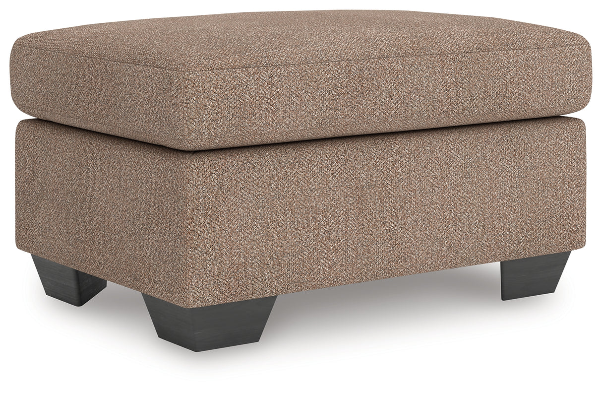 Nashville Furniture Outlets - Ashley Furniture - Triston-Peaks Living Room - Ottoman / Suede - 3020414