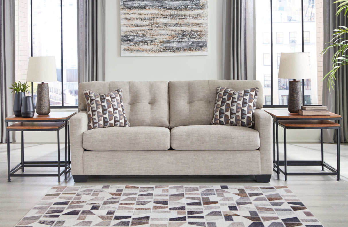 Nashville Furniture Outlets - Ashley Furniture - Mahoney Living Room - Sofa / Pebble - 3100438