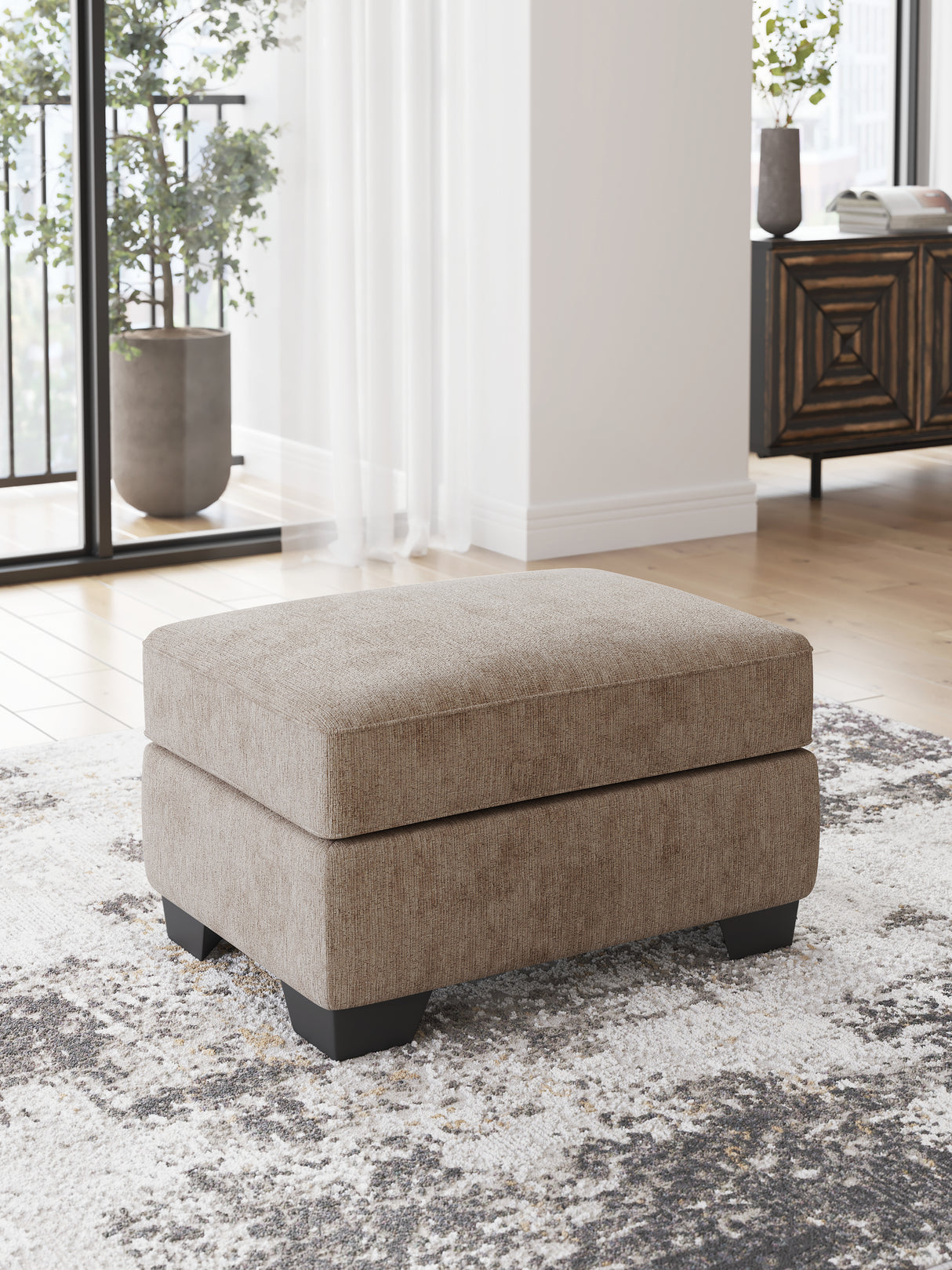 Nashville Furniture Outlets - Ashley Furniture - Olten Living Room - Ottoman / Mocha - 3130414
