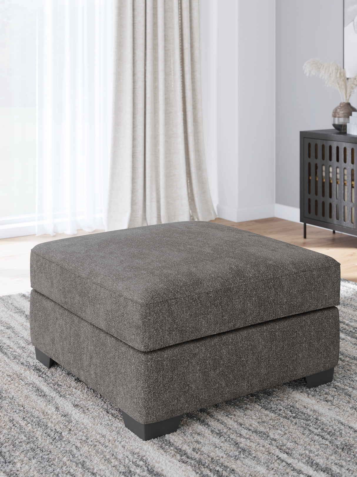 Nashville Furniture Outlets - Ashley Furniture - Olten Living Room - Oversized Accent Ottoman / Graphite - 3130508