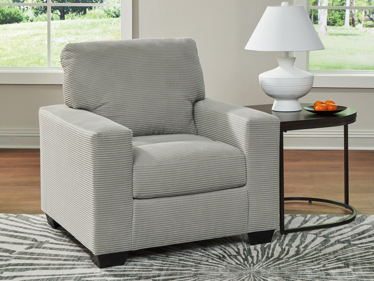 Nashville Furniture Outlets - Ashley Furniture - Greenbriar Living Room - Loveseat / Smoke - PC3200535