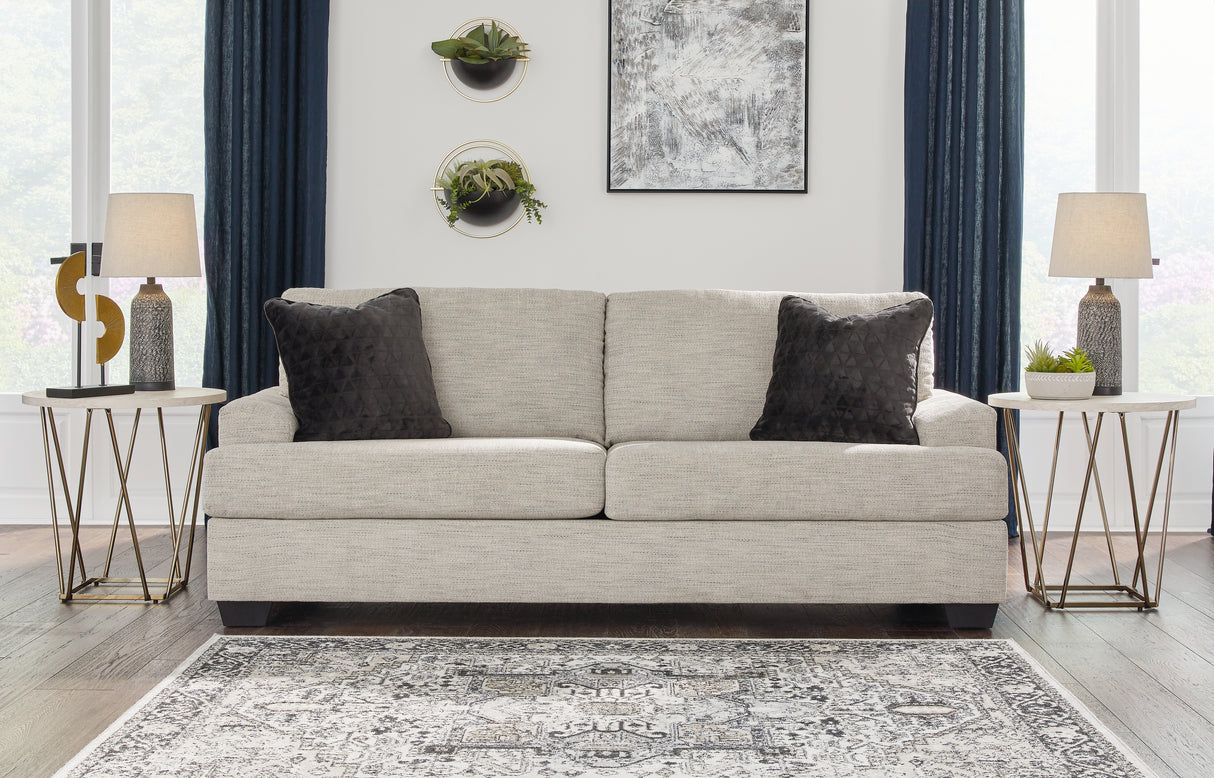 Nashville Furniture Outlets - Ashley Furniture - Vayda Living Room - Sofa / Pebble - 3310438