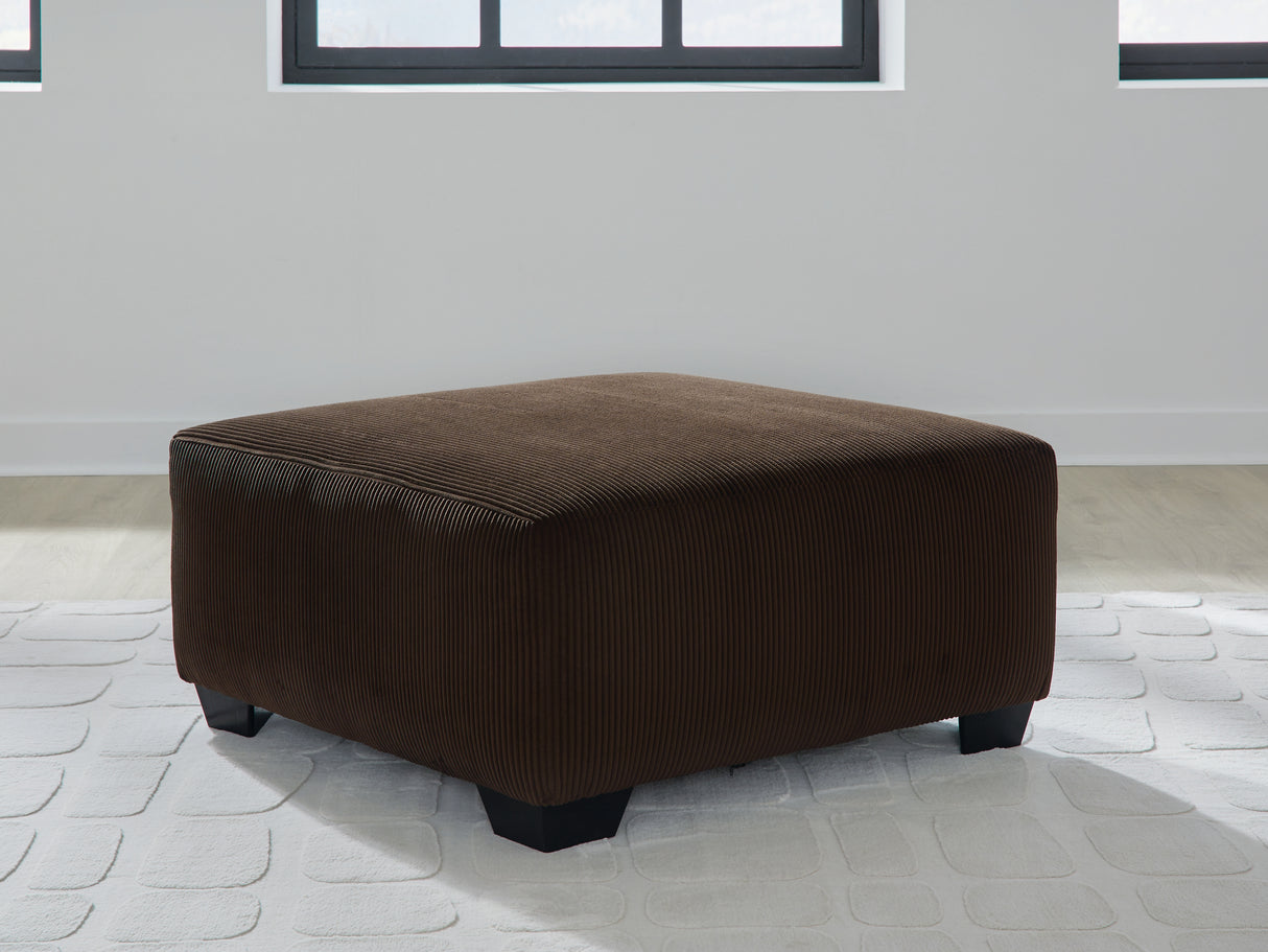 Nashville Furniture Outlets - Ashley Furniture - Kimlee Living Room - Oversized Accent Ottoman / Chocolate - PC3560308