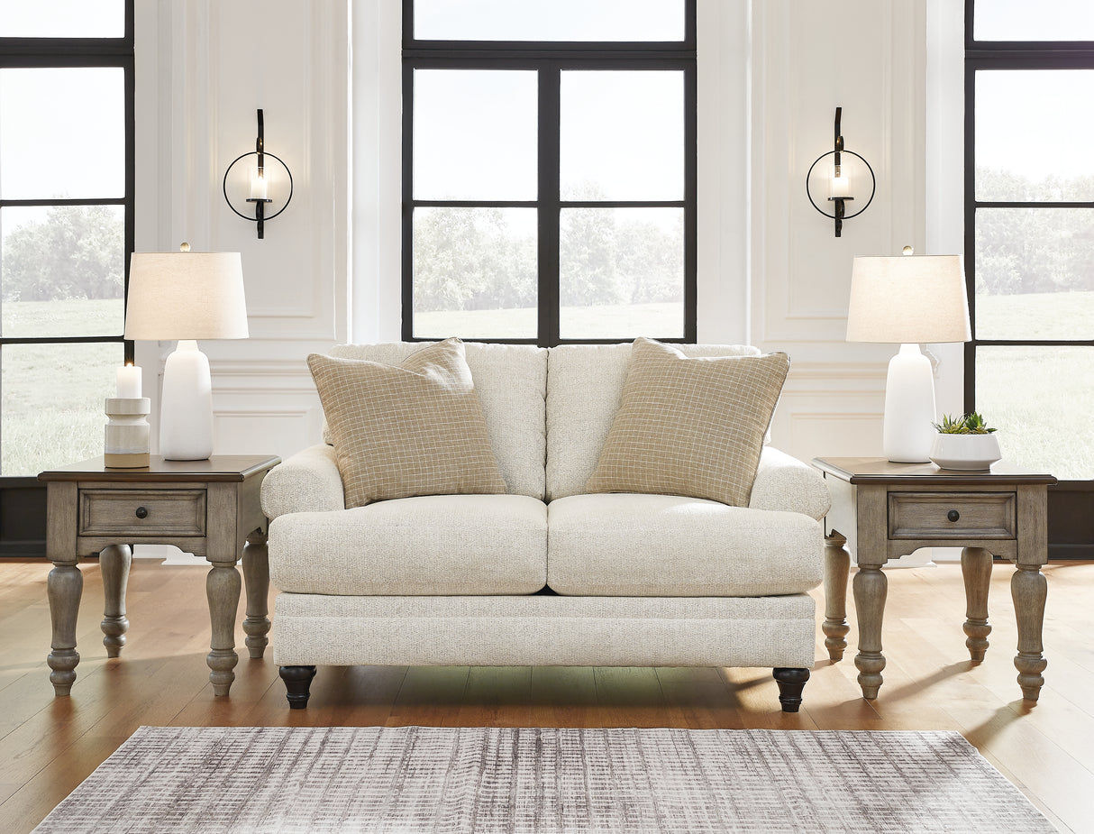 Nashville Furniture Outlets - Ashley Furniture - Valerani Living Room - Loveseat / Sandstone - 3570235