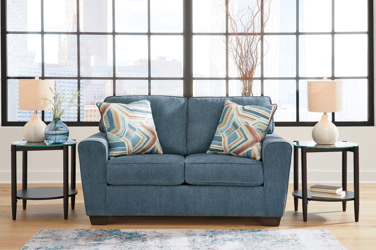 Nashville Furniture Outlets - Ashley Furniture - Cashton Living Room - Loveseat / Blue - 4060535