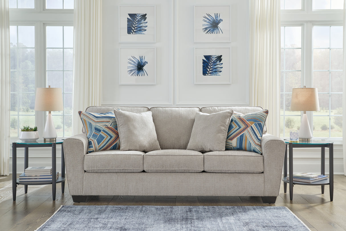Nashville Furniture Outlets - Ashley Furniture - Cashton Living Room - Sofa / Ice - 4060638