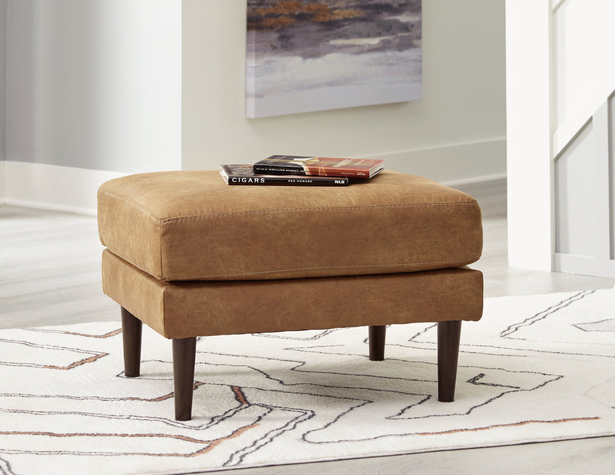 Nashville Furniture Outlets - Ashley Furniture - Telora Living Room - Ottoman / Caramel - 4100214