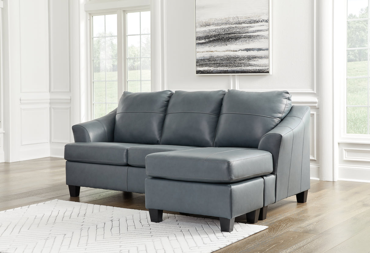 Nashville Furniture Outlets - Ashley Furniture - Genoa Living Room - Sofa Chaise / Steel - 4770518