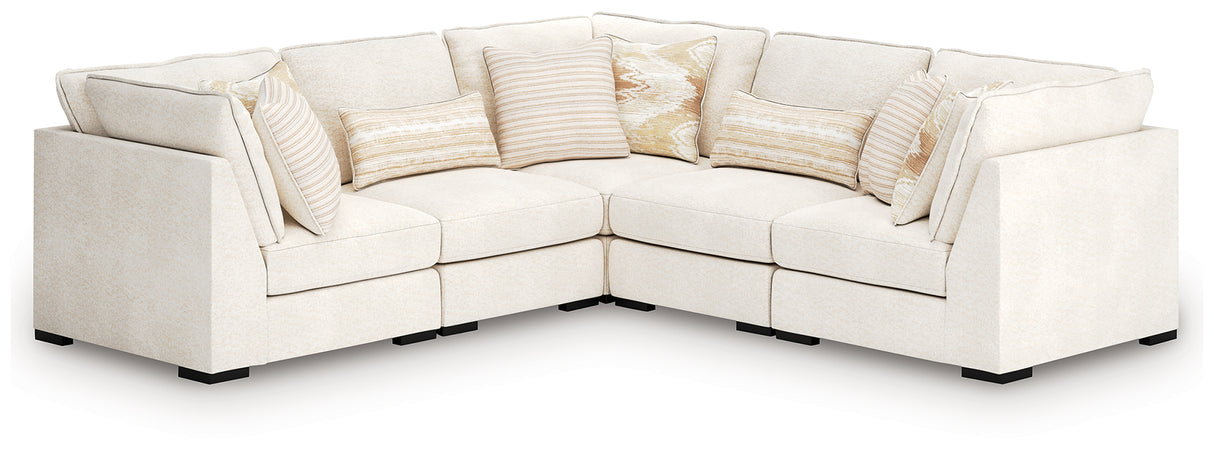 Nashville Furniture Outlets - Ashley Furniture - Donelson Creek Sectional - 5-Piece Sectional / Vanilla - 48002S1