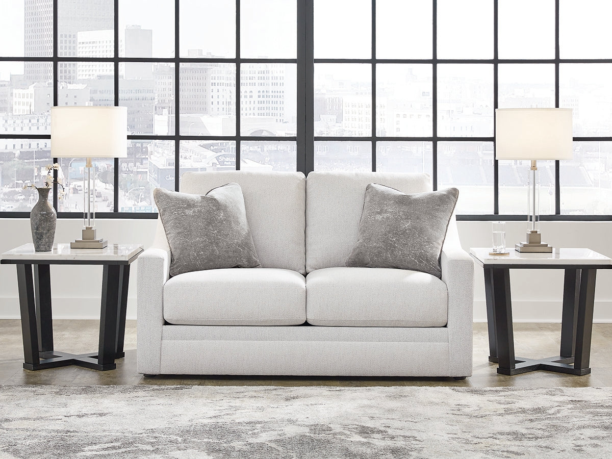 Nashville Furniture Outlets - Ashley Furniture - Maitelynn Living Room - Loveseat / Chalk - 4820235