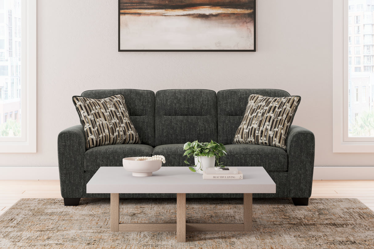 Nashville Furniture Outlets - Ashley Furniture - Lonoke Living Room - Sofa / Gunmetal - 5050438