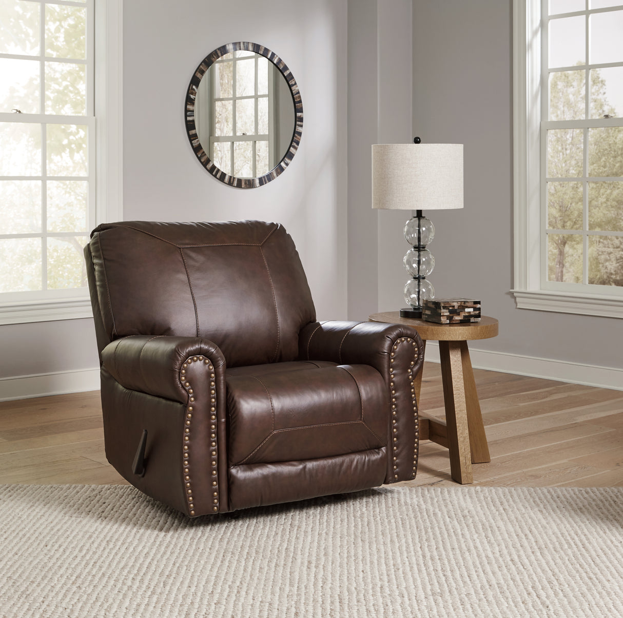 Nashville Furniture Outlets - Ashley Furniture - Colleton Living Room - Loveseat / Dark Brown - 5210735