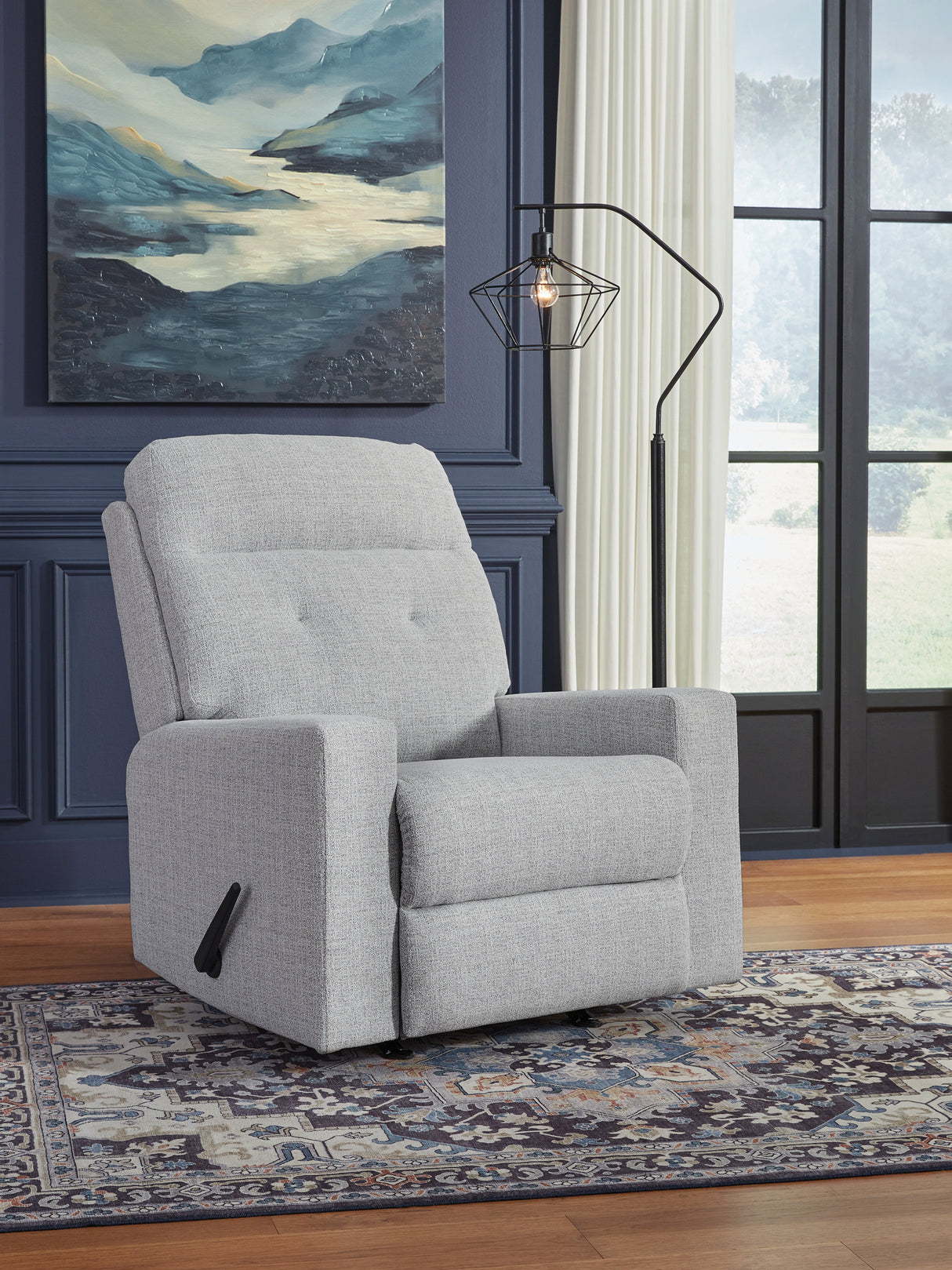 Nashville Furniture Outlets - Ashley Furniture - Skillins Living Room - Rocker Recliner / Stone - PC5320425