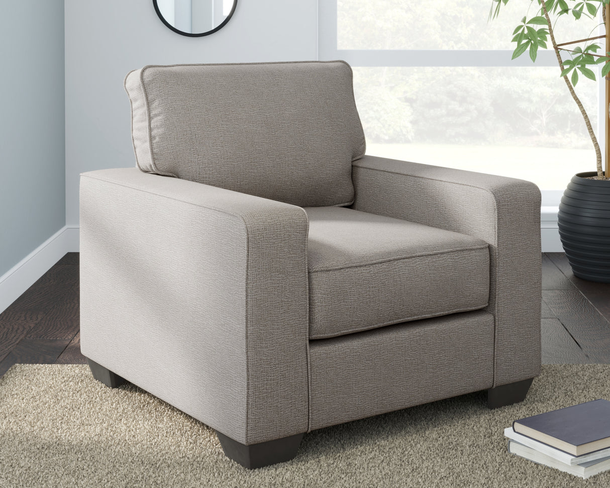 Nashville Furniture Outlets - Ashley Furniture - Greaves Living Room - Chair / Stone - 5510420