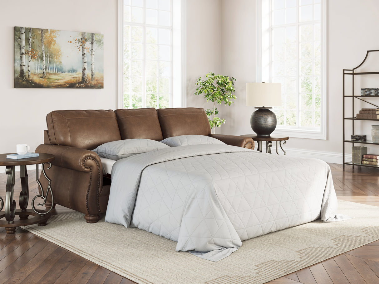 Nashville Furniture Outlets - Ashley Furniture - Chasemore Living Room - Queen Sofa Sleeper / Earth - PC5590239