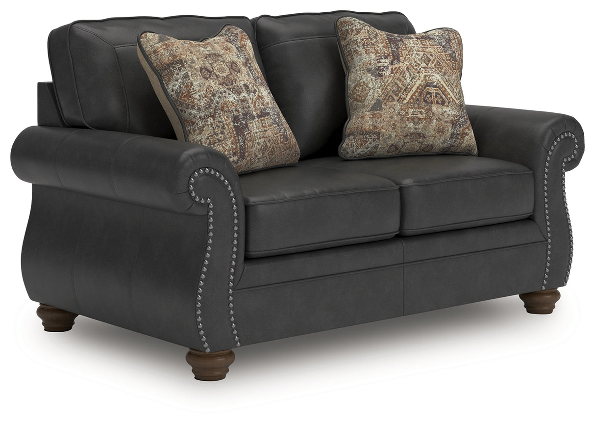 Nashville Furniture Outlets - Ashley Furniture - Chasemore Living Room - Loveseat / Granite - PC5590335