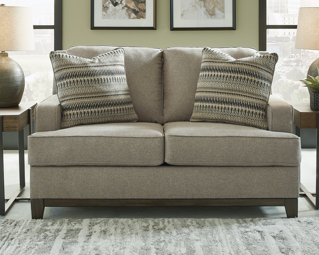 Nashville Furniture Outlets - Ashley Furniture - Kaywood Living Room - Loveseat / Granite - 5630335