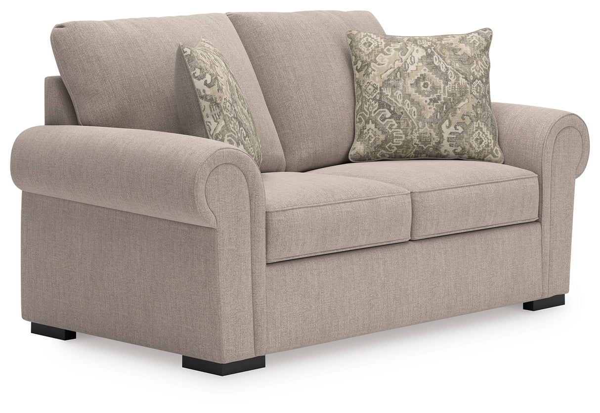 Nashville Furniture Outlets - Ashley Furniture - Sararose Living Room - Sofa / Heather - 5710238