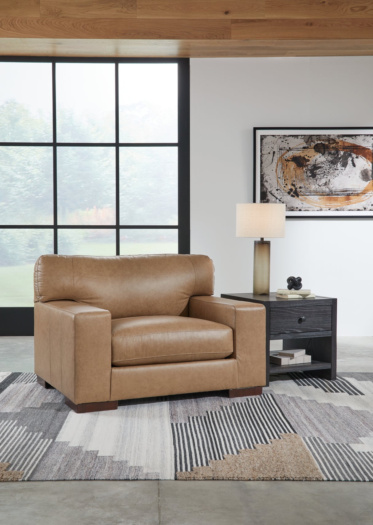 Nashville Furniture Outlets - Ashley Furniture - Lombardia Living Room - Chair and a Half / Tumbleweed - 5730223