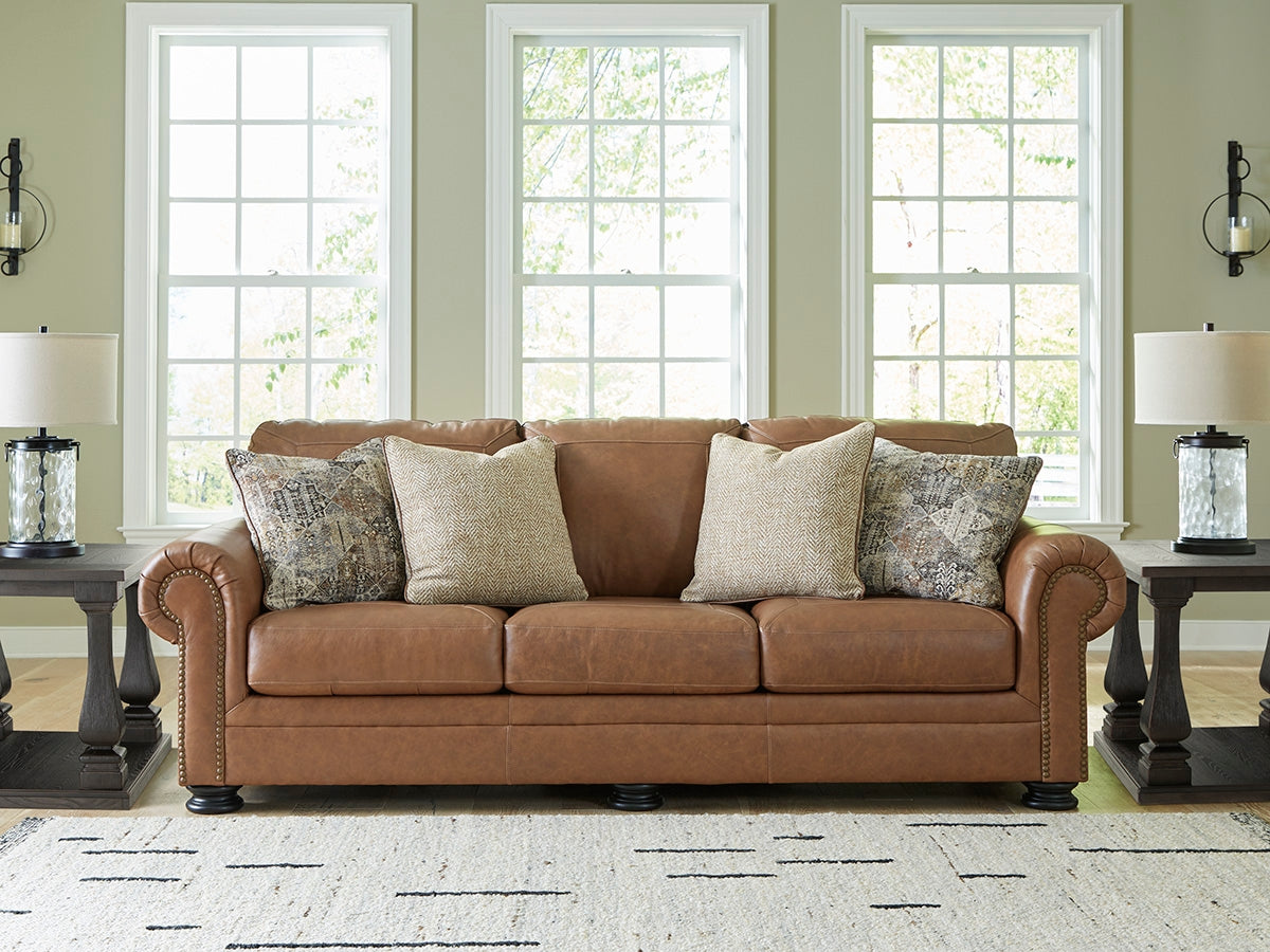 Nashville Furniture Outlets - Ashley Furniture - Carianna Living Room - Sofa / Caramel - 5760438