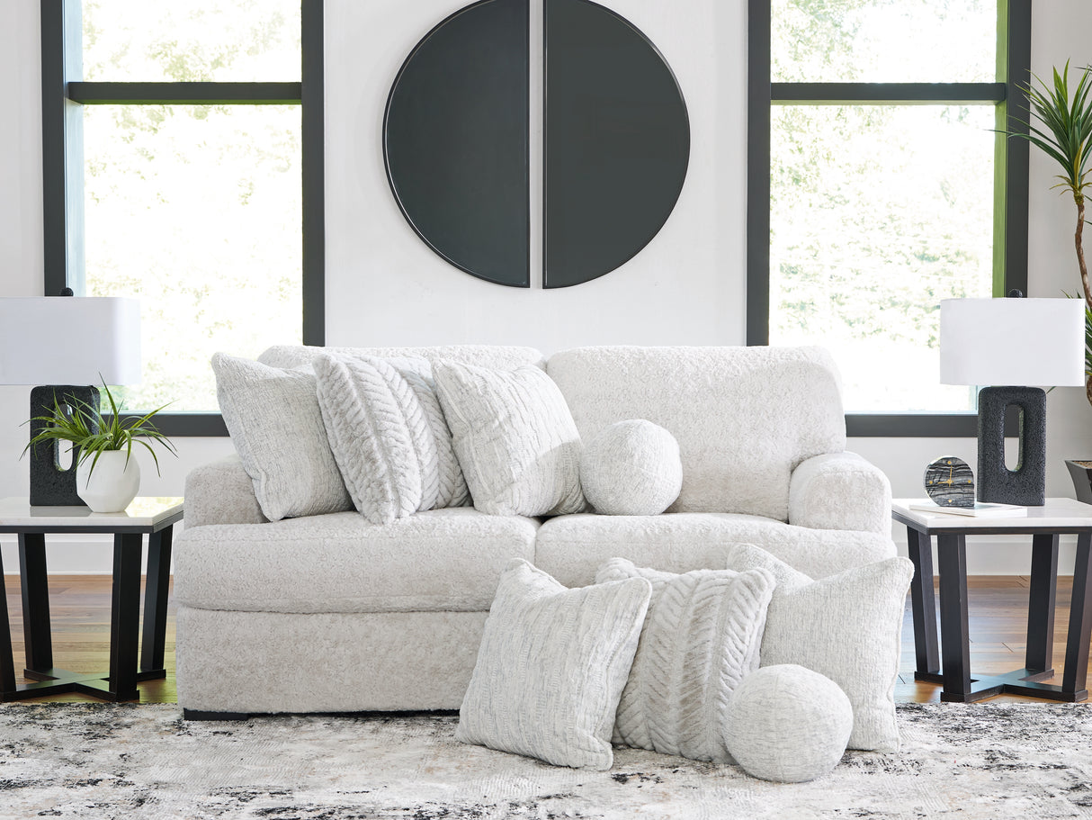 Nashville Furniture Outlets - Ashley Furniture - Cuddle Plush Sectional - RAF 2-Piece Sectional / Arctic - PC59106S9