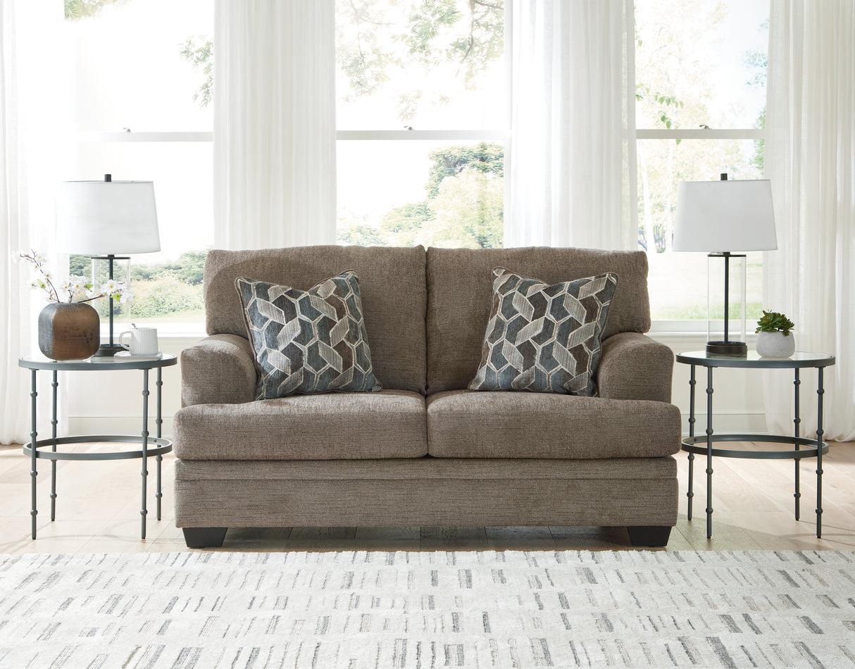 Nashville Furniture Outlets - Ashley Furniture - Stonemeade Living Room - Loveseat / Nutmeg - 5950535