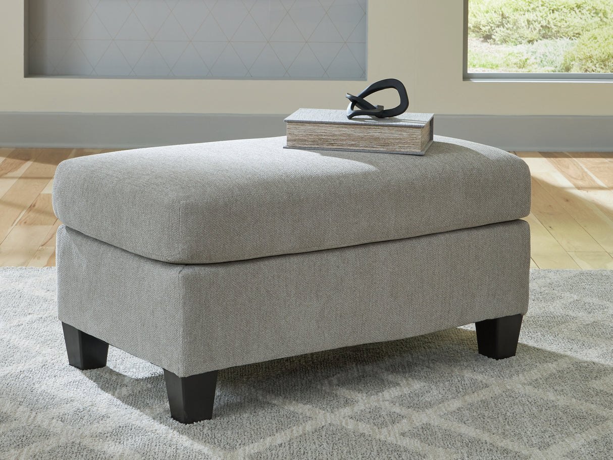 Nashville Furniture Outlets - Ashley Furniture - Willarae Living Room - Ottoman / Taupe - 5980314