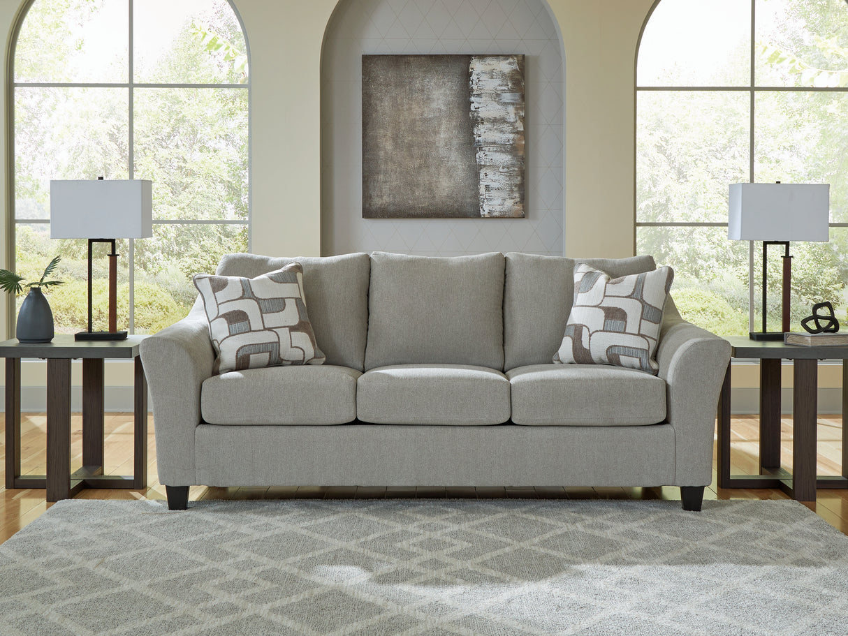 Nashville Furniture Outlets - Ashley Furniture - Willarae Living Room - Sofa / Taupe - 5980338