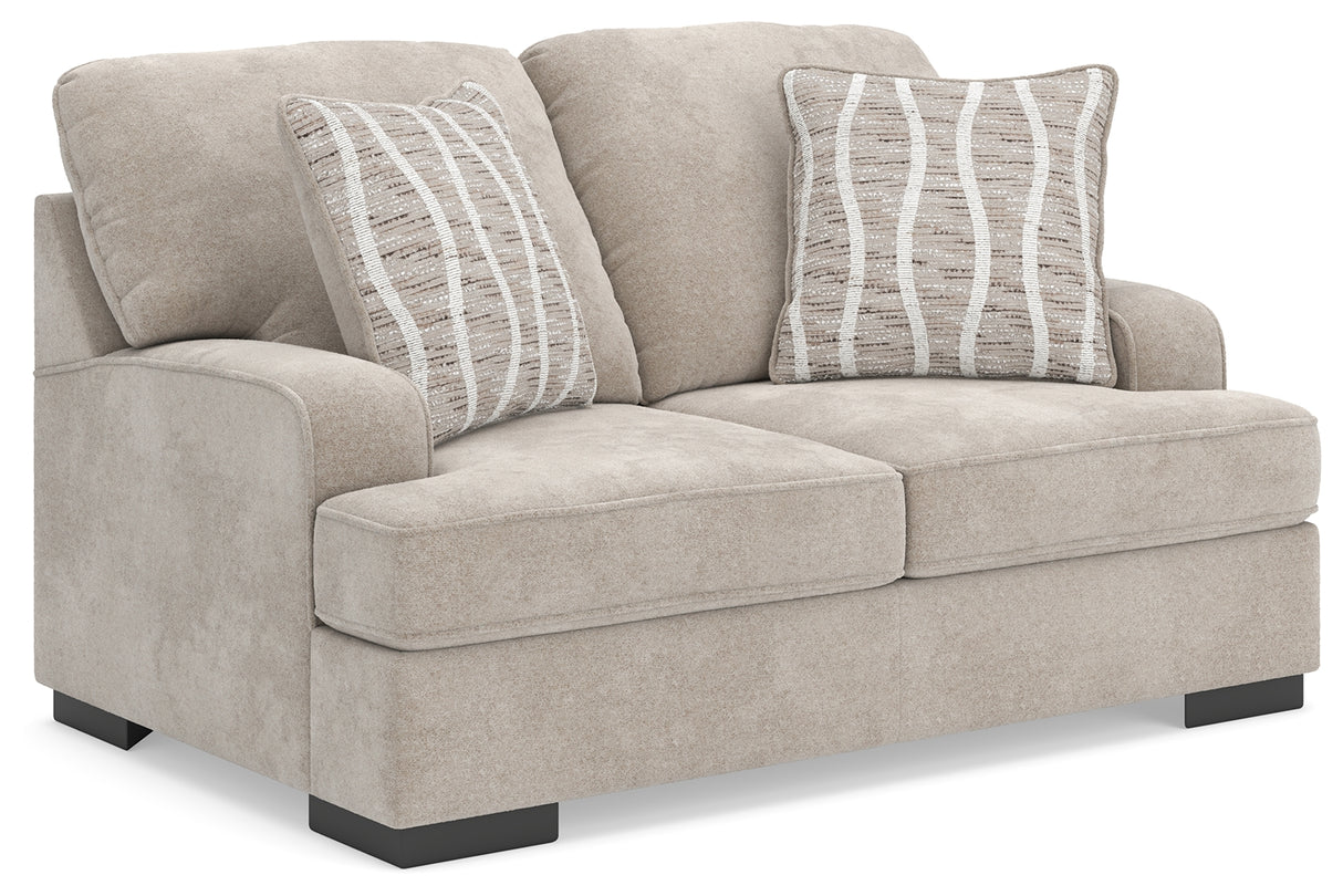 Nashville Furniture Outlets - Ashley Furniture - High Profile Living Room - Loveseat / Taupe - 5990235